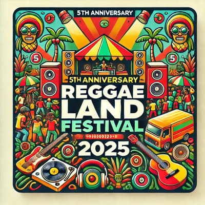 Reggae Land Festival Announces Star-Studded Line-Up for 5th Anniversary