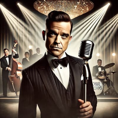 Robbie Williams Hints at New Rat Pack-Inspired Swing Album