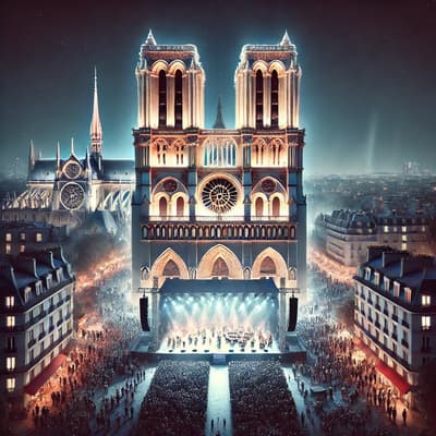 Notre-Dame de Paris Reopens with Star-Studded Concert